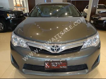 تويوتا  ال اي  كامري  2014  48,000  سيدان  اتوماتك  4  مخمل  دفع أمامي  رمادي  بنزين