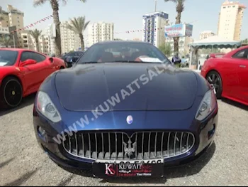 مزاراتي  جرانتوريزمو  2013  84,000  كوبيه \ سبورت  اتوماتك  8  جلد  دفع خلفي  أزرق غامق  بنزين