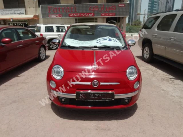 Fiat  Punto  2014  50,000  Sedan  Automatic  4  Leather  FWD  Red  Gasoline