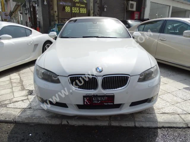 BMW  325i  3-Series  2009  128,000  Convertible  Automatic  6  Leather  RWD  White  Gasoline