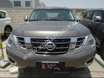 Nissan  Platinum  Patrol  2014  46,000  SUV  Automatic  8  Leather  4WD  Gray  Gasoline