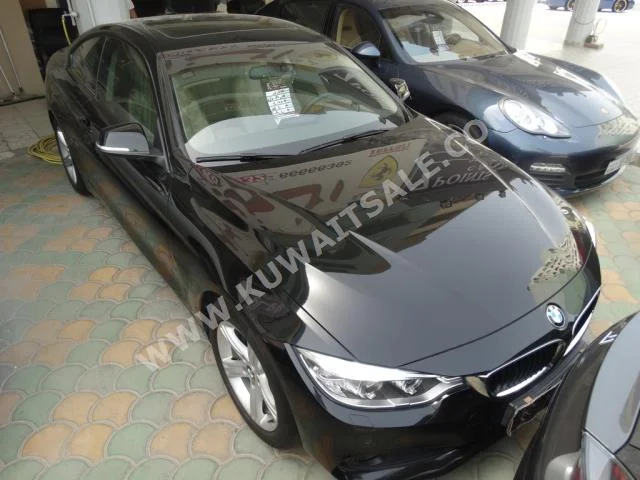 BMW  420 i  4-Series  2015  45,000  Coupe / Sport  Automatic  4  Leather  RWD  Black  Gasoline