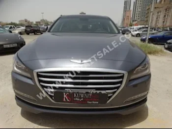 Hyundai  Genesis  2016  400  Sedan  Automatic  6  Leather  RWD  Gray  Gasoline