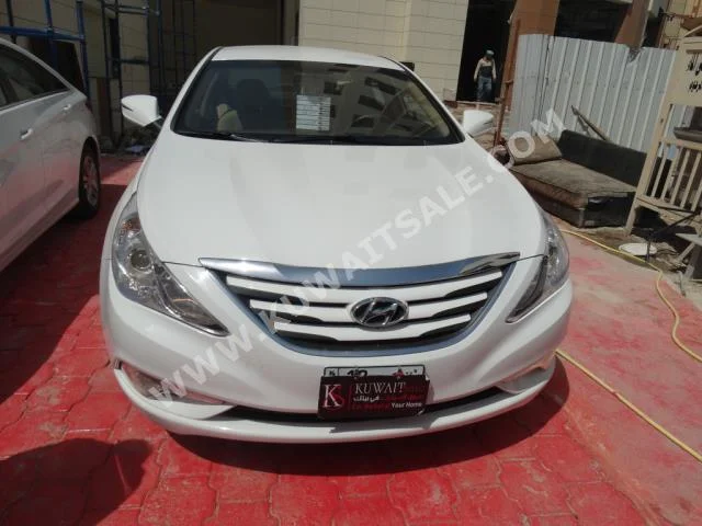 Hyundai  Sonata  2014  48,000  Sedan  Automatic  4  Cloth  FWD  White  Gasoline