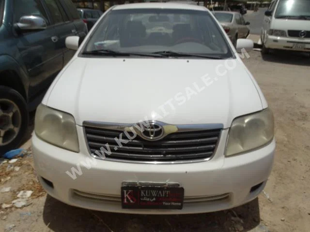 Toyota  Corolla  2006  170,000  Sedan  Automatic  4  Cloth  FWD  White  Gasoline