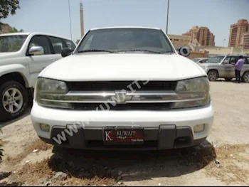 Chevrolet  TrailBlazer  2003  200,000  SUV  Automatic  6  Leather  4WD  White  Gasoline