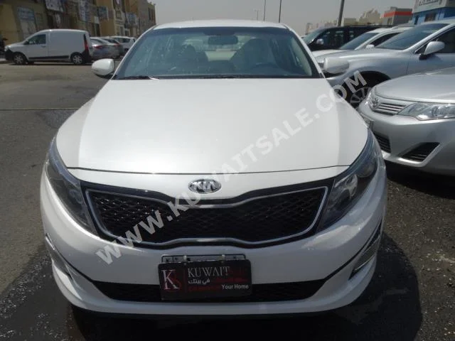 Kia  Optima  2015  60,000  Sedan  Automatic  4  Cloth  FWD  White  Gasoline