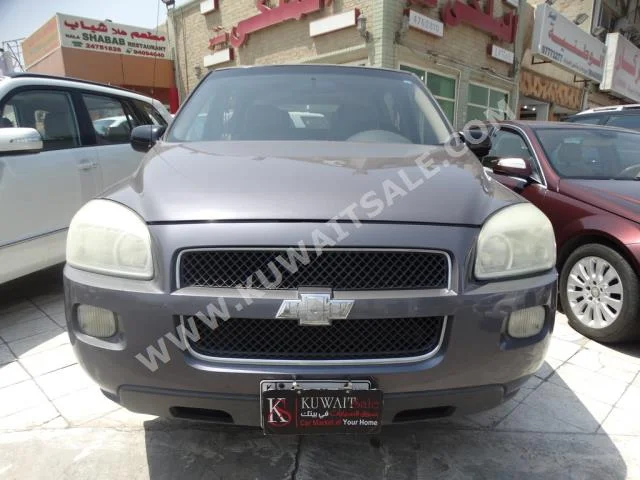 Chevrolet  Uplander  2007  123,000  Van / Bus  Automatic  6  Leather  RWD  Gray  Gasoline