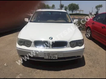 BMW  735 Li  7-Series  2004  124,000  Sedan  Automatic  8  Leather  RWD  White  Gasoline