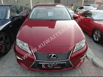 Lexus  350  ES  2015  22,000  Sedan  Automatic  6  Leather  FWD  Red  Gasoline