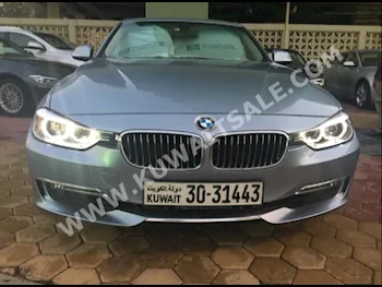 BMW  320i  3-Series  2014  35,000  Sedan  Automatic  4  Leather  RWD  Blue & White  Gasoline