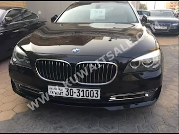 BMW  740 iL  7-Series  2014  60,000  Sedan  Automatic  6  Leather  RWD  Black  Gasoline