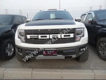 Ford  F150  Raptor  2010  125,000  Pick Up  Automatic  8  Leather  4WD  White  Gasoline