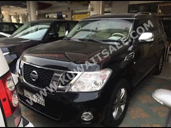 Nissan  Platinum  Patrol  2013  130,000  SUV  Automatic  8  Leather  4WD  Black  Gasoline