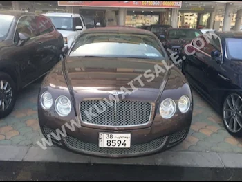 بنتلي  جي تي سبيد  2009  40,000  كوبيه \ سبورت  اتوماتك  12  جلد  دفع خلفي  بني  بنزين