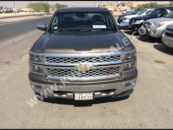 Chevrolet  LTZ  Silverado  2014  100,000  Pick Up  Automatic  8  Leather  RWD  Bronze  Gasoline