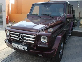 مرسيدس - بنز  500  جي - كلاس  2015  17,000  اس يو في  اتوماتك  8  جلد  دفع رباعي  أحمر غامق  بنزين
