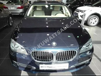 بي ام دبليو  730 Li  الفئة - السابعة  2014  38,600  سيدان  اتوماتك  6  جلد  دفع خلفي  أزرق غامق  بنزين