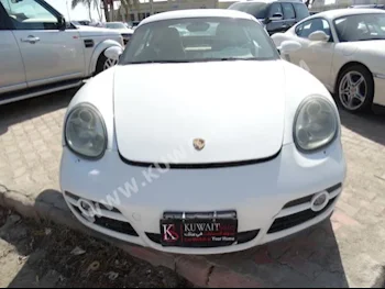 بورش  كايمان اس  كايمان  2007  160,000  كوبيه \ سبورت  اتوماتك  6  جلد  دفع خلفي  أبيض  بنزين