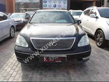 لكزس  430  ال اس  2005  347,000  سيدان  اتوماتك  8  جلد  دفع خلفي  أسود  بنزين