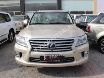 Lexus  570  LX  2012  142,000  SUV  Automatic  8  Leather  4WD  Gold  Gasoline