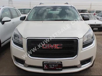 GMC  Acadia  2014  35,000  SUV  Automatic  6  Cloth  4WD  Pearl  Gasoline