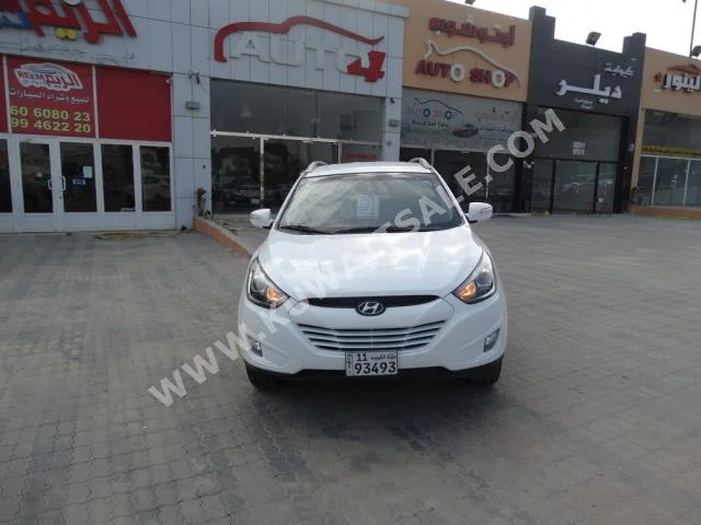 Hyundai  Tucson  2014  98,000  SUV  Automatic  4  Cloth  4WD  White  Gasoline