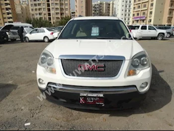 GMC  SLT  Acadia  2010  63,000  SUV  Automatic  6  Leather  RWD  White  Gasoline