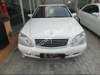مرسيدس - بنز  320  اس - كلاس  2001  100,000  سيدان  اتوماتك  6  جلد  دفع خلفي  أبيض  بنزين