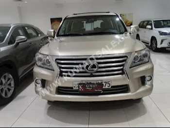 Lexus  570  LX  2015  35,000  SUV  Automatic  8  Leather  4WD  Gold  Gasoline