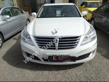 Hyundai  Centennial  2013  49,000  Sedan  Automatic  6  Leather  RWD  White  Gasoline