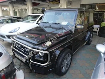 مرسيدس - بنز  55 AMG  جي - كلاس  2009  89,000  اس يو في  اتوماتك  8  جلد  دفع رباعي  أسود  بنزين