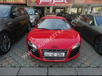 Audi  A8  2010  60,000  Coupe / Sport  Automatic  10  Leather  RWD  Red  Gasoline