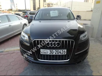 Audi  Q7  2014  64,000  SUV  Automatic  8  Leather  4WD  Black  Gasoline