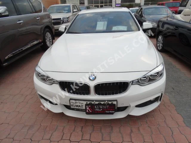 BMW  420 i  4-Series  2016  160,000  Sedan  Automatic  6  Leather  RWD  White  Gasoline