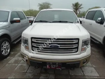 Ford  150  F  2013  72,000  Pick Up  Automatic  8  Leather  4WD  White  Gasoline