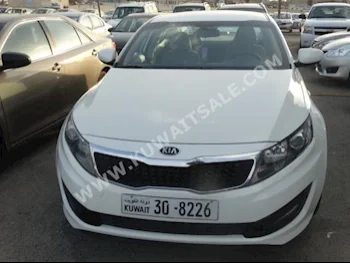 Kia  Optima  2014  55,000  Sedan  Automatic  4  Cloth  FWD  White  Gasoline