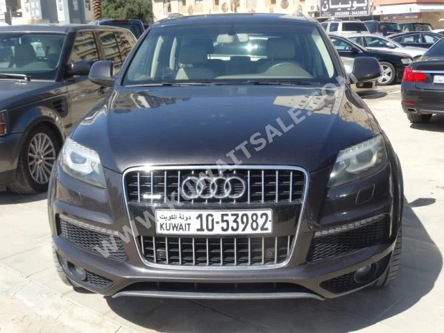 Audi  Q7  2011  56,000  SUV  Automatic  8  Leather  4WD  Brown  Gasoline