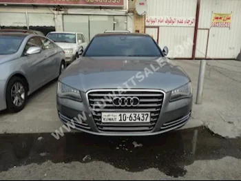 Audi  3.0  A8  2011  88,000  Sedan  Automatic  8  Leather  4WD  Gray  Gasoline