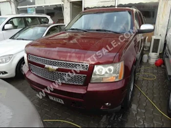 Chevrolet  LTZ  Tahoe  2008  160,000  SUV  Automatic  8  Leather  4WD  Maroon  Gasoline