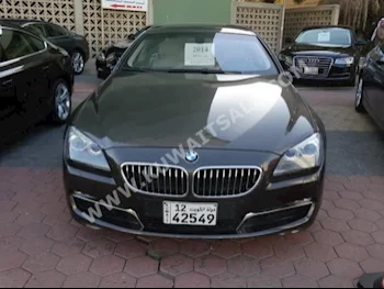 BMW  640i  6-Series  2014  55,000  Sedan  Automatic  6  Leather  RWD  Gray  Gasoline