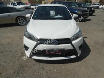Toyota  Yaris  2015  3,000  Hatchback  Automatic  4  Cloth  FWD  White  Gasoline